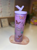 Butterfly water bottle Tumbler