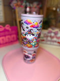 Ghost/Pumpkins Halloween Tumbler (40oz)