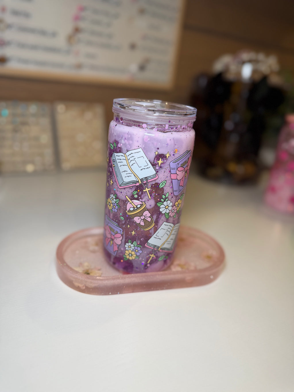 Bible and Bows Tumbler
