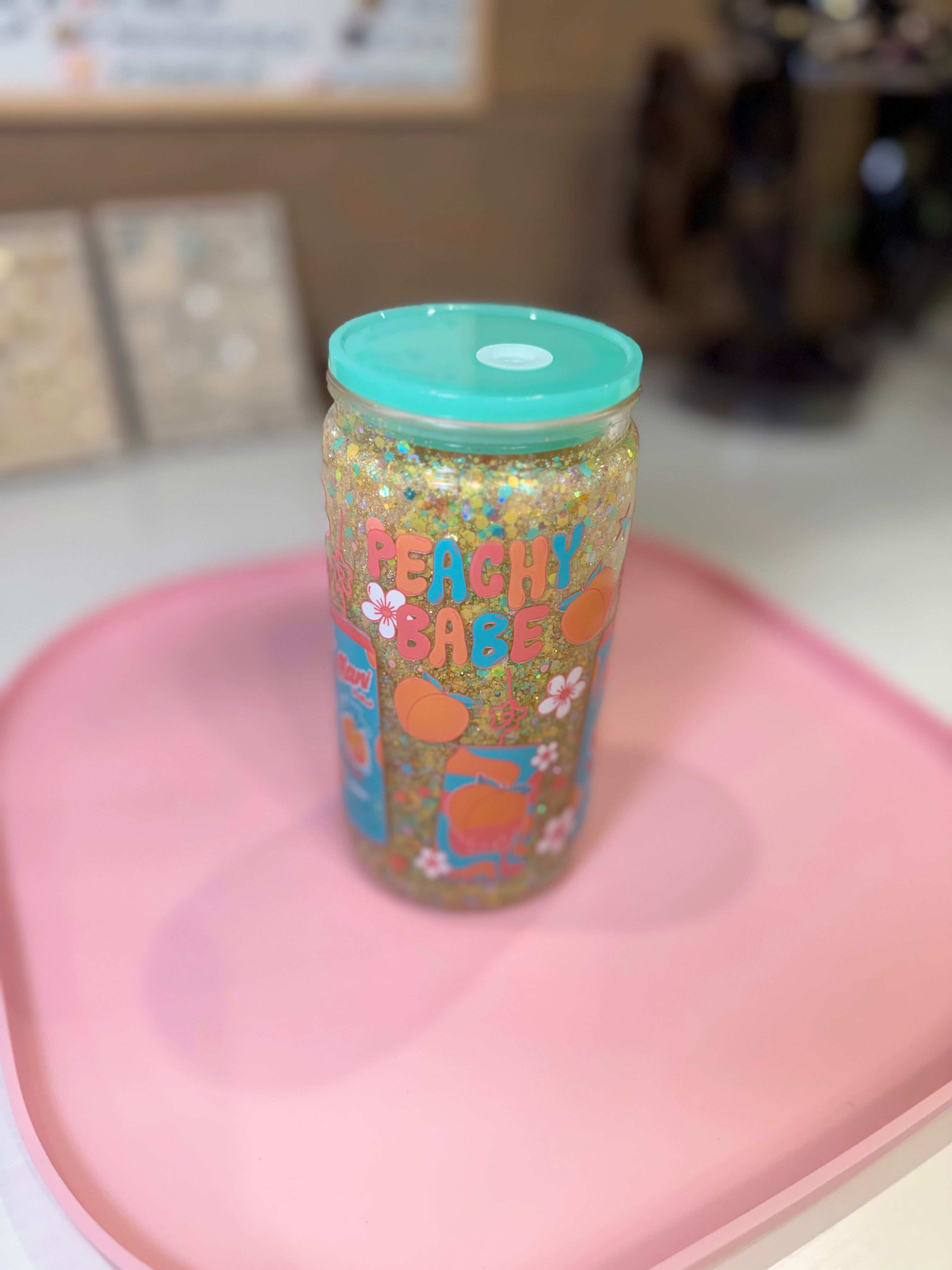 Peach Energy Tumbler