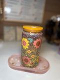 *DISCOUNT* Yellow Flower Tumbler