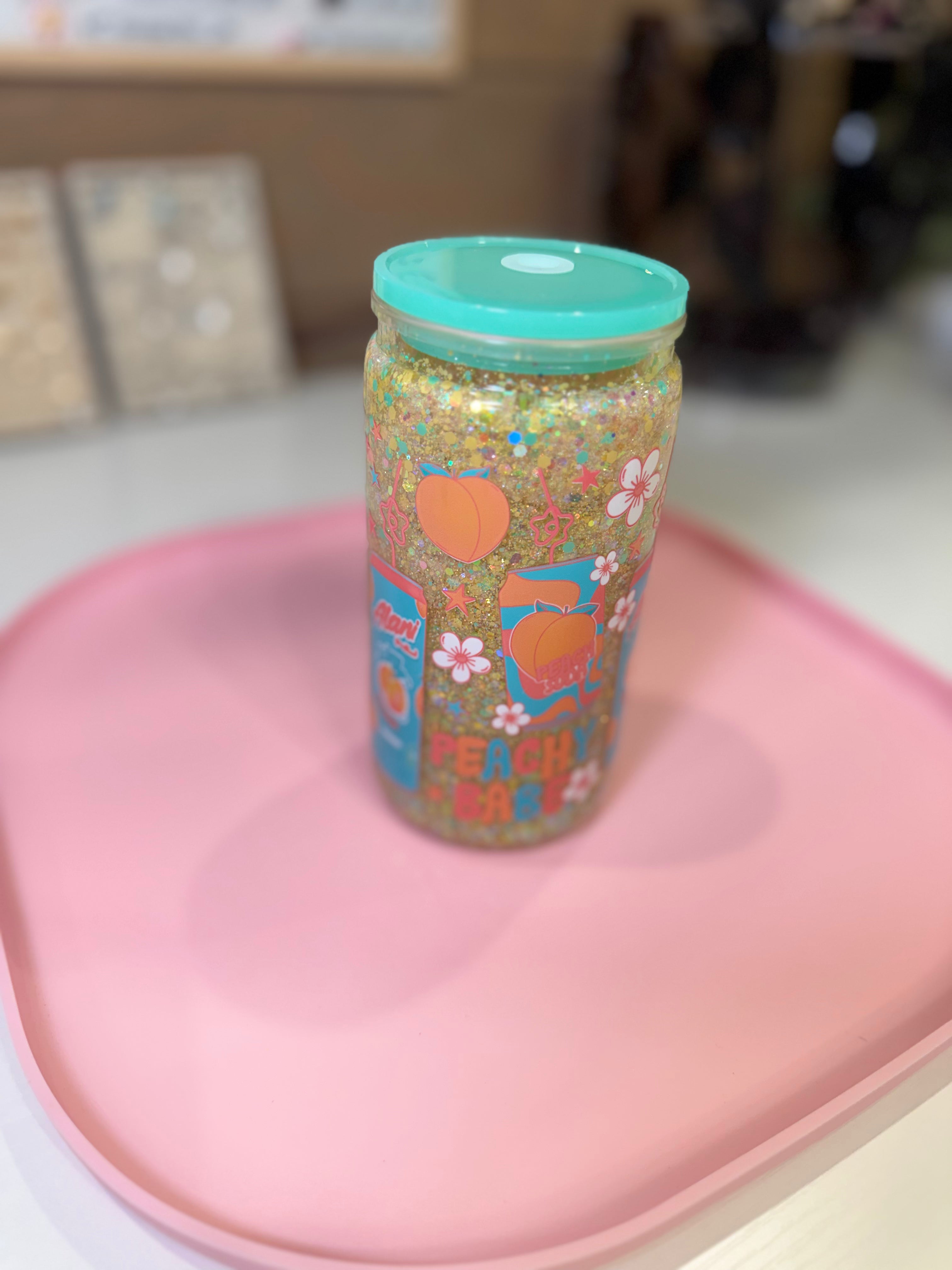 Peach Energy Tumbler