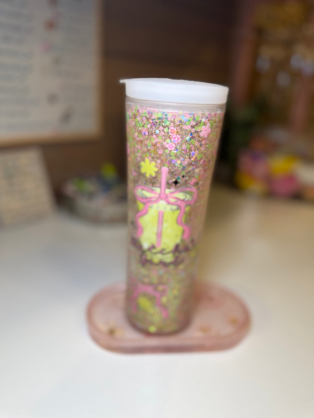 Matcha Girl Water bottle Tumbler