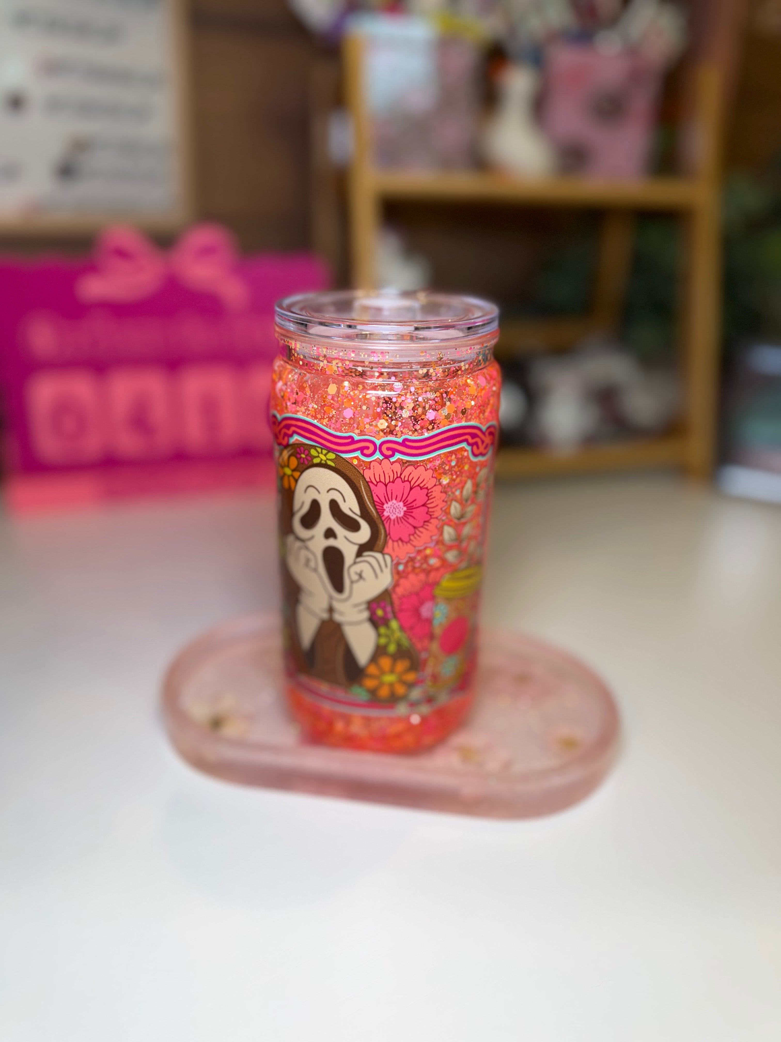Ghost Face Coffee Tumbler
