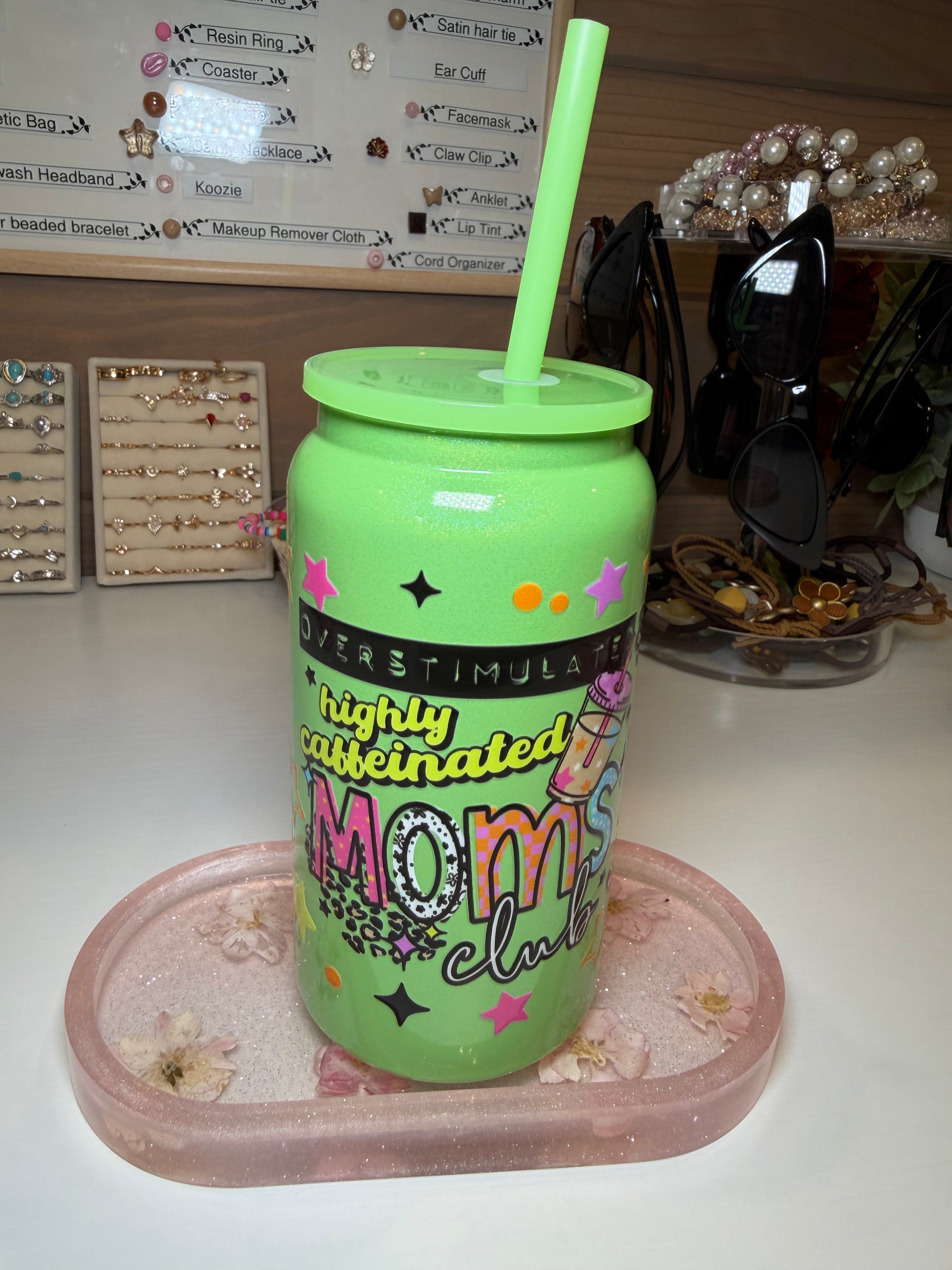 Highly Caffeinated Mom Tumbler