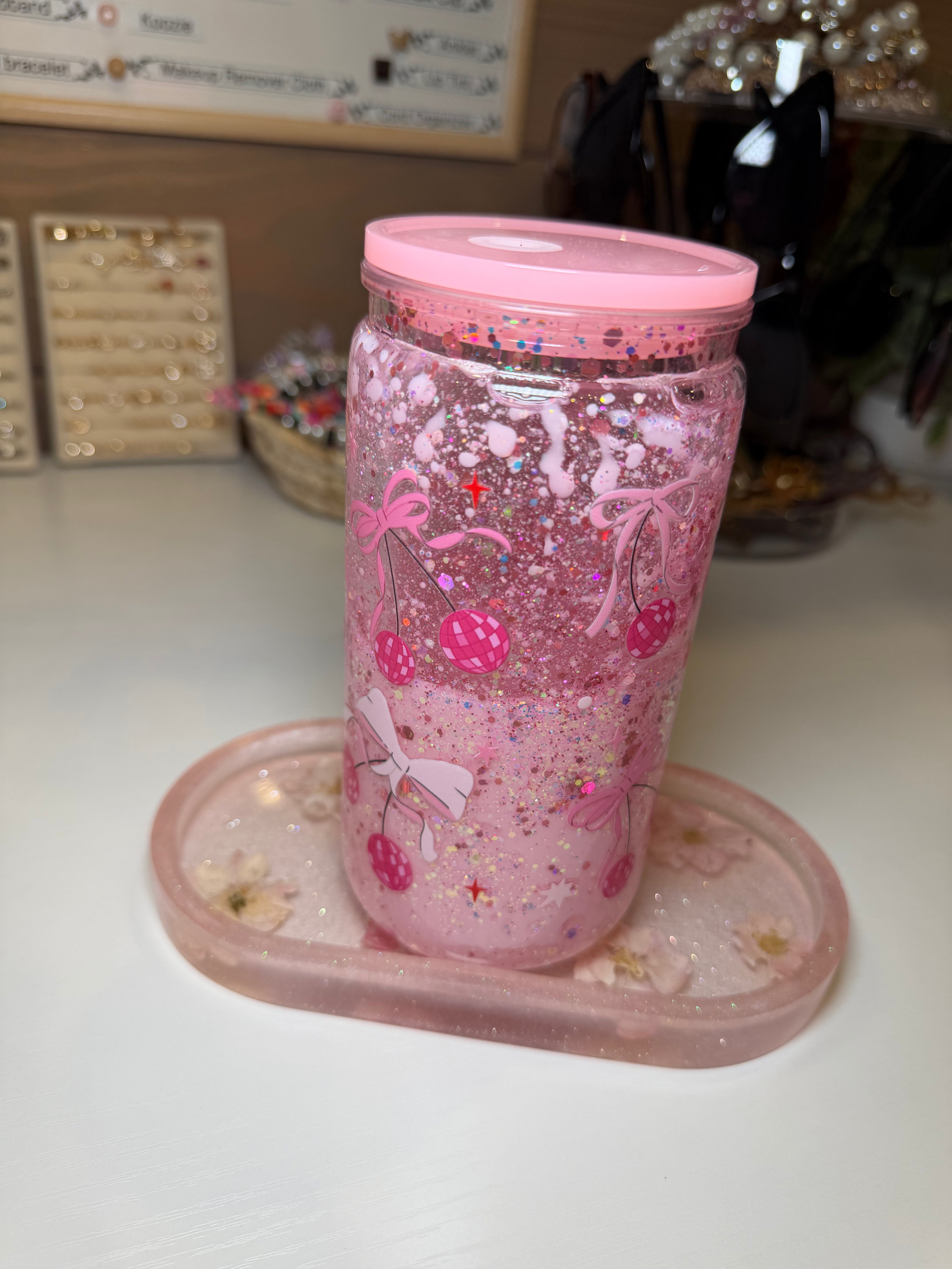 *DISCOUNT* Disco Cherries Tumbler